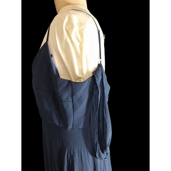 Birdy Grey DEVIN CONVERTIBLE DRESS CHIFFON NAVY Sz XL BRIDESMAID WEDDING FORMAL - Picture 7 of 9